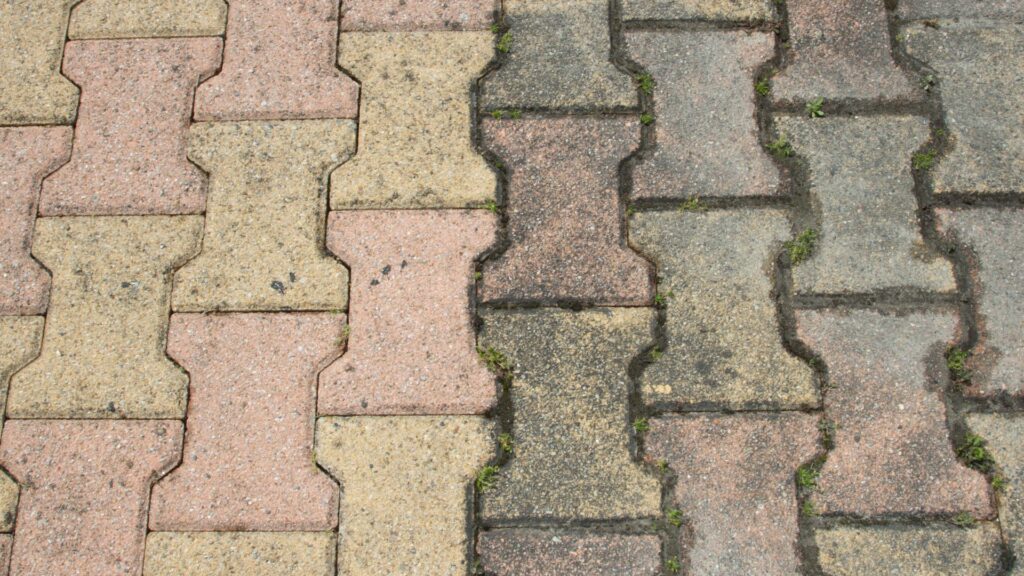 Steinreinigung Hansemann - Aachen - Terrassenreinigung - Natursteinreinigung - Pflastersteinreinigung