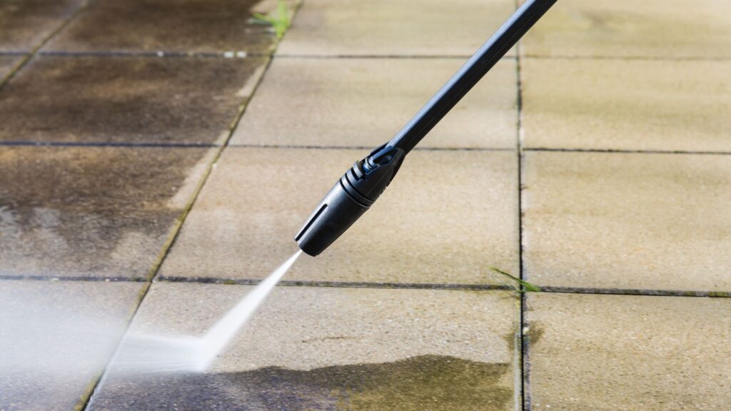 Steinreinigung Hansemann - Aachen - Terrassenreinigung - Natursteinreinigung - Pflastersteinreinigung
